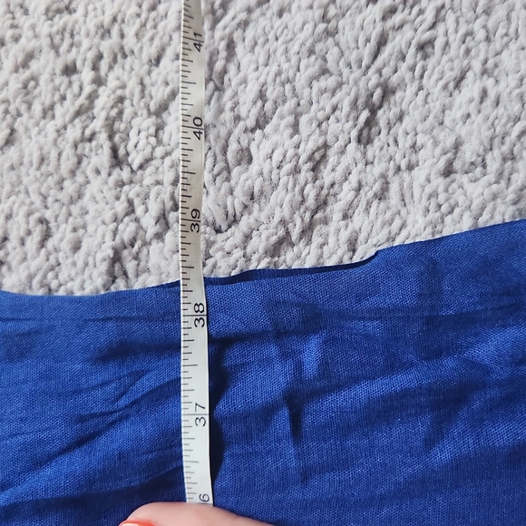 Nautical Inspired Sarong/ scarf, Bright blue and pink, Cover up - Picture 4 of 6